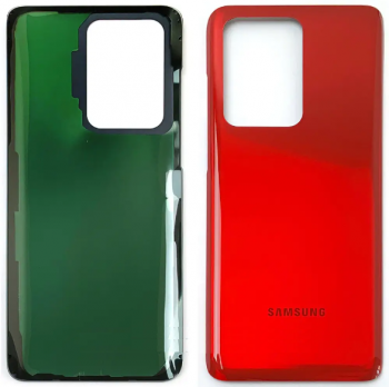 Задняя крышка корпуса Samsung G988 (SM-G988B, SM-G988B/DS) Galaxy S20 Ultra красная Оригинал