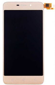 Дисплей (LCD) Blackview A10 с сенсором золотой Оригинал