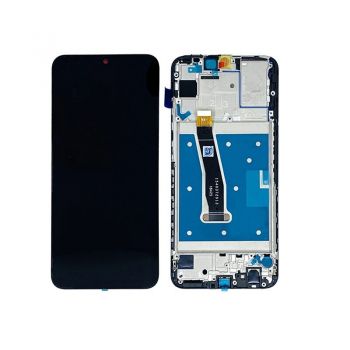 Дисплей Huawei P Smart 2019 POT-LX1, POT-LX3, POT-L21 с сенсором (тачскрином) черный с рамкой