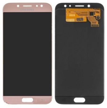 Дисплей Samsung J730 (SM-J730F, SM-J730F/DS) Galaxy J7 2017 с сенсором (тачскрином) розовый OLED