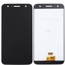 Дисплей (LCD) LG M320G K10 X Power2, M322, M327, X320, X500 с сенсором черный Оригинал