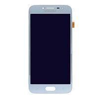 Дисплей (LCD) Samsung J250 Galaxy J2 (2018) TFT (подсветка Оригинал) с сенсором голубой