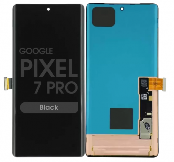 Дисплей Google Pixel 7 Pro GP4BC, GE2AE с сенсором (тачскрином) черный OLED