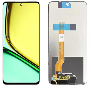 Дисплей Realme C67 4G RMX3890 с сенсором (тачскрином) черный Оригинал