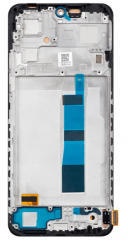 Дисплей Xiaomi Redmi Note 12 4G 23021RAAEG, 23021RAA2Y, 23028RA60L с сенсором (тачскрином) черный с рамкой OLED