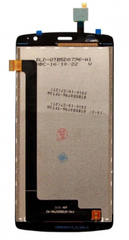 Дисплей (LCD) ZTE L5 Blade с сенсором серый