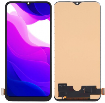 Дисплей Xiaomi Mi10 Lite 5G M2002J9E с сенсором (тачскрином) черный TFT