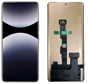 Дисплей Xiaomi Redmi Note 14 Pro 4G 24116RACCG с сенсором (тачскрином) черный OLED