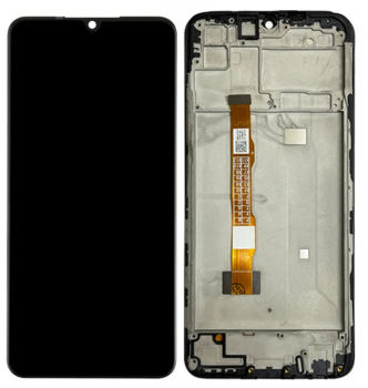 Дисплей Vivo Y19 1915. Vivo U3 V1941A, V1941T. Vivo Y5s V1934A, V1934T с сенсором (тачскрином) черный с рамкой Оригинал
