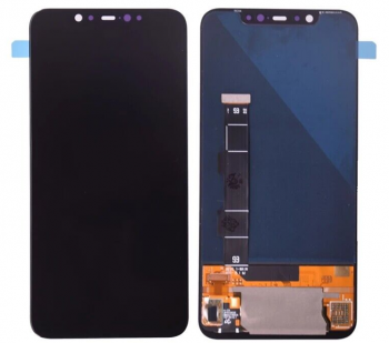 Дисплей (LCD) Xiaomi Mi8 с сенсором чёрный Оригинал