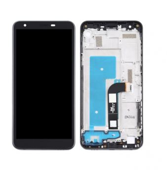 Дисплей LG K30 X320, LMX320EMW 2019 с сенсором (тачскрином) черный с рамкой
