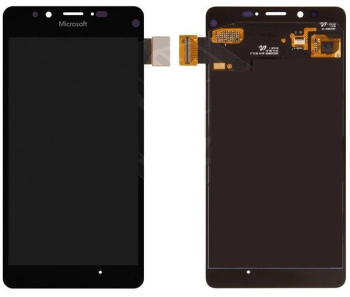 Дисплей (LCD) Microsoft Nokia 950 Lumia Dual Sim с сенсором чёрный Оригинал
