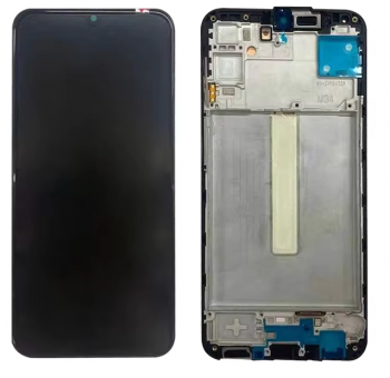 Дисплей Samsung M346 (SM-M346B, SM-M346B/DS) Galaxy M34 5G с сенсором (тачскрином) черный с рамкой Оригинал