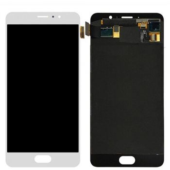 Дисплей (LCD) Meizu Pro 6 Plus (M686) с сенсором белый Оригинал