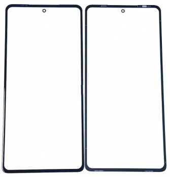 Стекло сенсорного экрана Motorola XT2143, XT2143-1, MC3A2 Edge 20. Motorola XT2153, XT2153-1 Edge 20 Pro черное Оригинал