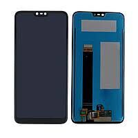 Дисплей (LCD) Nokia 8.1, 7.1 Plus, Nokia X7 с сенсором черный