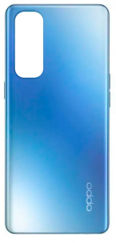 Задняя крышка корпуса Oppo Reno 4 5G CPH2091 голубая