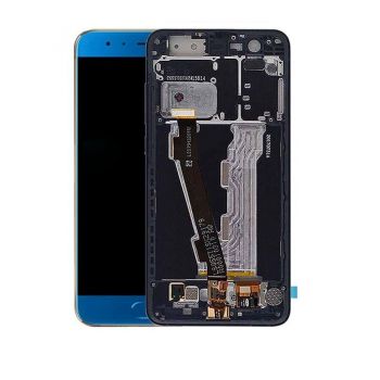 Дисплей Xiaomi Mi Note 3 MCE8 с сенсором (тачскрином) синий с рамкой Оригинал