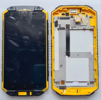 Дисплей Sigma mobile X-treme PQ39 с сенсором (тачскрином) черный с рамкой Оригинал