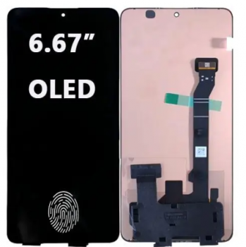 Дисплей Xiaomi Poco X7 Pro 2412DPC0AG с сенсором (тачскрином) черный OLED