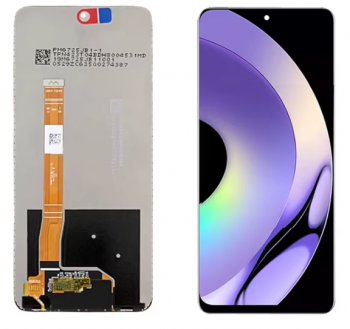 Дисплей Realme 10 Pro RMX3663, RMX3660, RMX3661 с сенсором (тачскрином) черный Оригинал