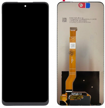 Дисплей Realme C65 4G RMX3910 с сенсором (тачскрином) черный Оригинал