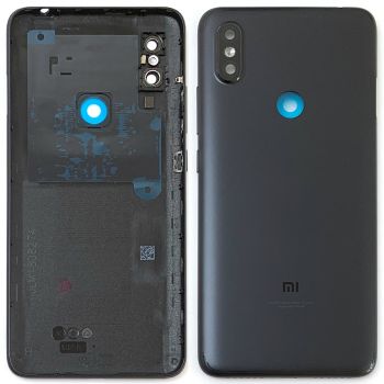 Задняя крышка корпуса Xiaomi Redmi S2 M1803E6G, M1803E6H черная Оригинал