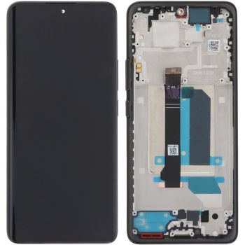 Дисплей Xiaomi Redmi Note 14 Pro Plus 5G 24115RA8EG с сенсором (тачскрином) черный с рамкой Оригинал