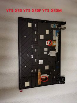 Дисплей Lenovo Yoga Tablet 3-X50, YT3-X50, YT3-X50M с сенсором (тачскрином) черный с рамкой Оригинал