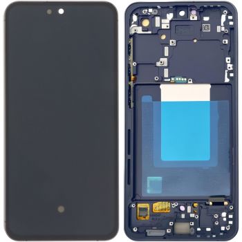 Дисплей Samsung S721 (SM-S721B, SM-S721B/DS) Galaxy S24 FE с сенсором (тачскрином) черный с рамкой OLED