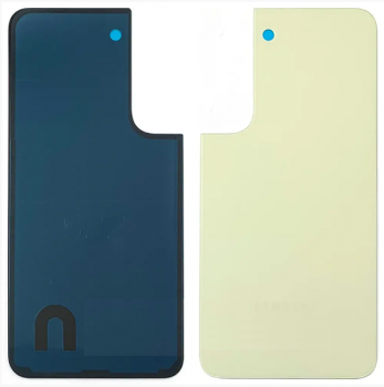 Задняя крышка корпуса Samsung S901 (SM-S901B, SM-S901B/DS) Galaxy S22 5G желтая Оригинал