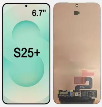 Дисплей Samsung S936 (SM-S936B, SM-S936B/DS) Galaxy S25 Plus с сенсором (тачскрином) черный Оригинал