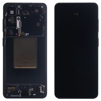 Дисплей Samsung S942 (SM-S942B, SM-S942B/DS) Galaxy S26 с сенсором (тачскрином) черный с рамкой Оригинал