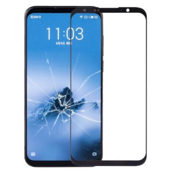 Стекло сенсорного экрана Meizu 16 Plus M892H черное Оригинал