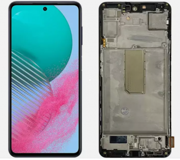 Дисплей Samsung M546 (SM-M546B, SM-M546B/DS) Galaxy M54 с сенсором (тачскрином) черный с рамкой OLED