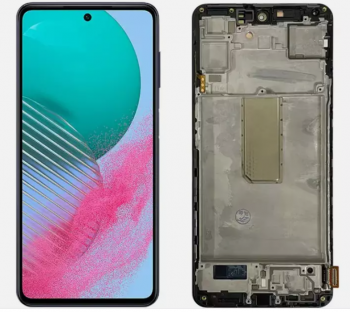 Дисплей Samsung M546 (SM-M546B, SM-M546B/DS) Galaxy M54 с сенсором (тачскрином) черный с рамкой Оригинал