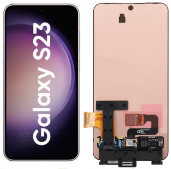 Дисплей Samsung S911 (SM-S911B, SM-S911B/DS) Galaxy S23 с сенсором (тачскрином) черный Оригинал