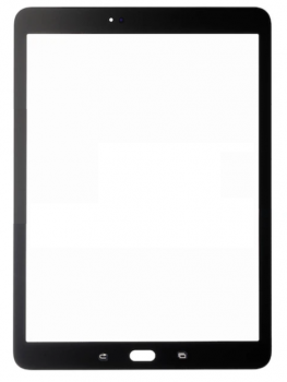 Стекло сенсорного экрана Samsung T820, T825 (SM-T820, SM-T825) Galaxy Tab S3 9.7 черное Оригинал