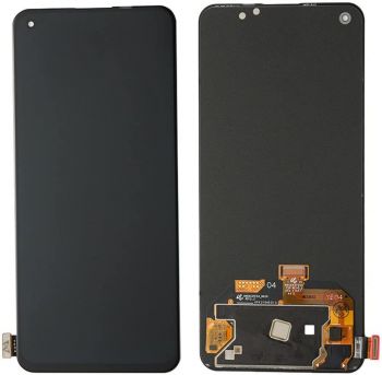 Дисплей OnePlus Nord 2 5G DN2103, DN2101. OnePlus Nord CE 5G EB2101, EB2103 с сенсором (тачскрином) черный OLED