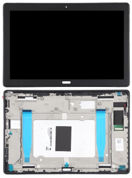 Дисплей Lenovo TB-X705L TB-X705F Tab P10 ZA450072UA с сенсором (тачскрином) черный с рамкой Оригинал
