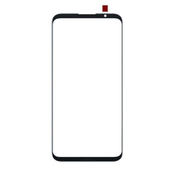 Стекло сенсорного экрана Meizu 16X M872H, M872Q черное Оригинал