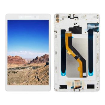 Дисплей Samsung T295 (SM-T295) Galaxy Tab A 8.0 2019 3G с сенсором (тачскрином) белый с рамкой