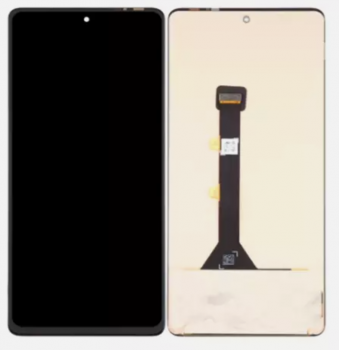 Дисплей Tecno Pova 6 LI7 с сенсором (тачскрином) черный TFT