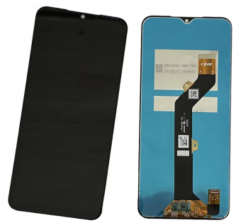 Дисплей Tecno Spark 8 KG6, KG6k с сенсором (тачскрином) черный Оригинал