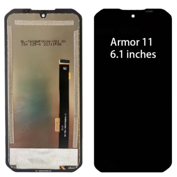 Дисплей Ulefone Armor 11 5G, Armor 11T 5G с сенсором (тачскрином) черный Оригинал