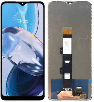 Дисплей Motorola XT2239, XT2239-6, XT2239-7 Moto E22 с сенсором (тачскрином) черный Оригинал