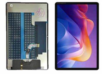 Дисплей Xiaomi Redmi Pad 2 25040RP0AG, 25040RP0AI с сенсором (тачскрином) черный Оригинал