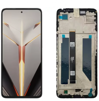 Дисплей ZTE Nubia Neo 2 Z2352N с сенсором (тачскрином) черный с рамкой Оригинал