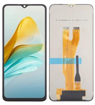 Дисплей ZTE Blade A53, Blade A53 Plus с сенсором (тачскрином) черный