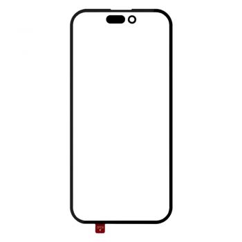 Стекло сенсорного экрана Apple iPhone 15 Pro A2848, A3101, A3102, A3104 черное Оригинал